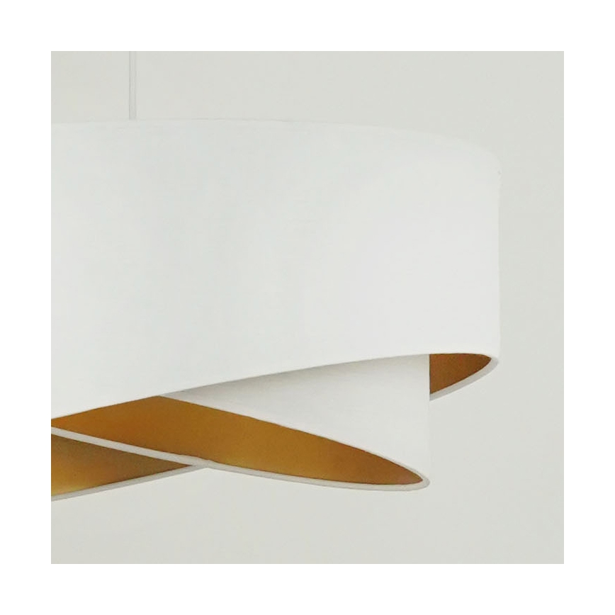 Brilagi - LED Hanglamp aan een koord LYRA 1xE27/15W/230V wit/goud