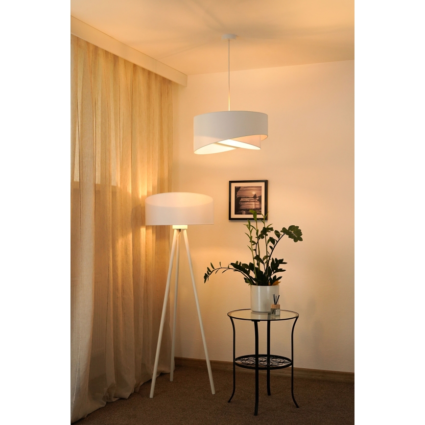 Brilagi - LED Hanglamp aan een koord LYRA 1xE27/15W/230V wit