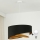 Brilagi - LED Hanglamp aan een koord LYRA 1xE27/15W/230V zwart/crème/goud