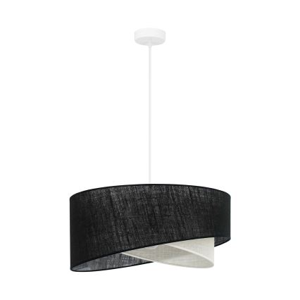 Brilagi - LED Hanglamp aan een koord LYRA 1xE27/15W/230V zwart/crème
