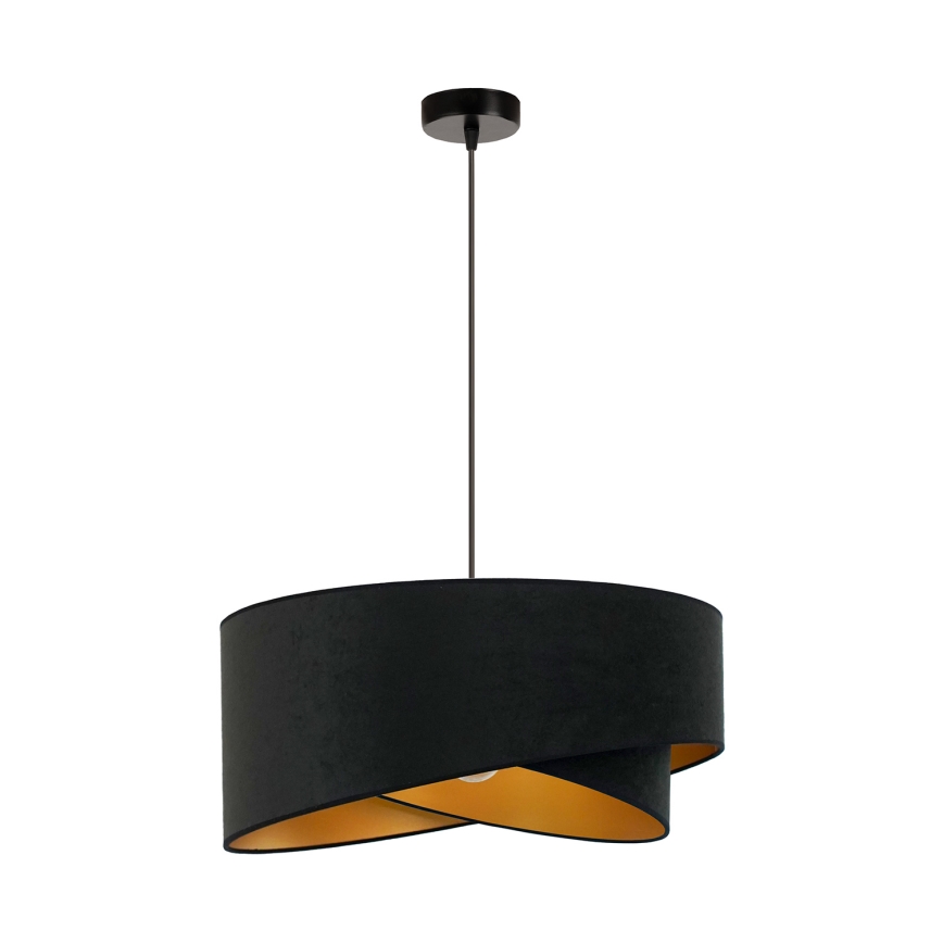 Brilagi - LED Hanglamp aan een koord LYRA 1xE27/15W/230V zwart/goud