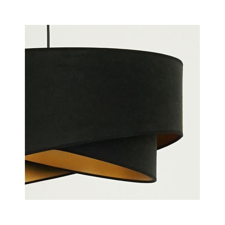 Brilagi - LED Hanglamp aan een koord LYRA 1xE27/15W/230V zwart/goud