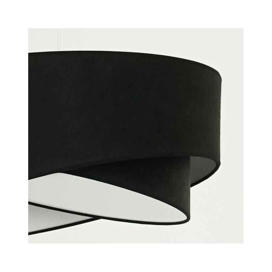 Brilagi - LED Hanglamp aan een koord LYRA 1xE27/15W/230V zwart/wit