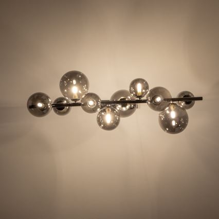 Brilagi - LED Hanglamp aan een koord MILLA 10xG9/3W/230V glanzend chroom/gerookt