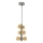 Brilagi - LED Hanglamp aan een koord MILLA 6xG9/3W/230V glanzend chroom/goud
