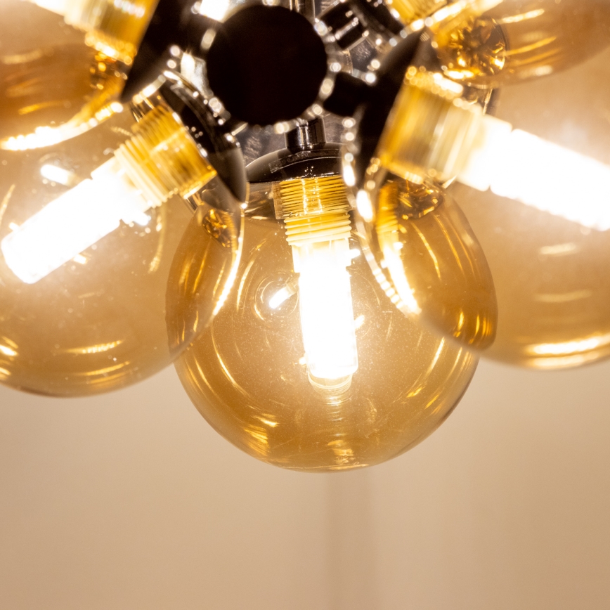 Brilagi - LED Hanglamp aan een koord MILLA 6xG9/3W/230V glanzend chroom/goud