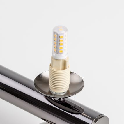 Brilagi - LED Hanglamp aan een koord MILLA 6xG9/3W/230V glanzend chroom/goud