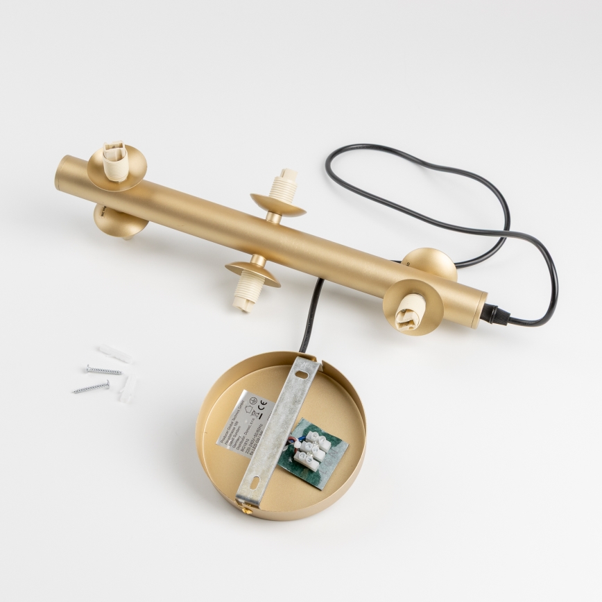 Brilagi - LED Hanglamp aan een koord MILLA 6xG9/3W/230V goud/gerookt