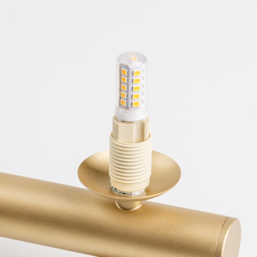 Brilagi - LED Hanglamp aan een koord MILLA 6xG9/3W/230V goud/wit