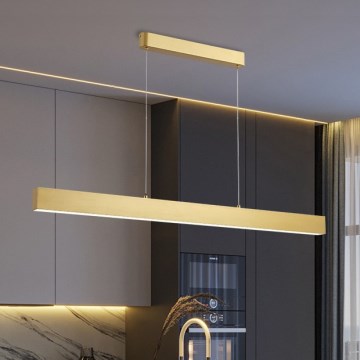 Brilagi - LED Hanglamp aan een koord SLEEKLINE LED/40W/230V 3000/4500/6000K goud