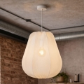 Brilagi - LED-hanglamp aan kabel ARVEN 1xE27/8W/230V Ø 37 cm wit