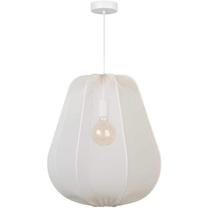 Brilagi - LED-hanglamp aan kabel ARVEN 1xE27/8W/230V Ø 37 cm wit