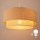 Brilagi-LED Hanglamp aan kabel BOHO BOBO 1xE27/60W/230V Ø 40 cm met stippen, beige/crème