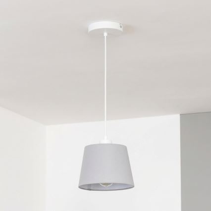 Brilagi - LED hanglamp aan kabel CERIA 1xE27/40W/230V Ø 20,5 cm, grijs