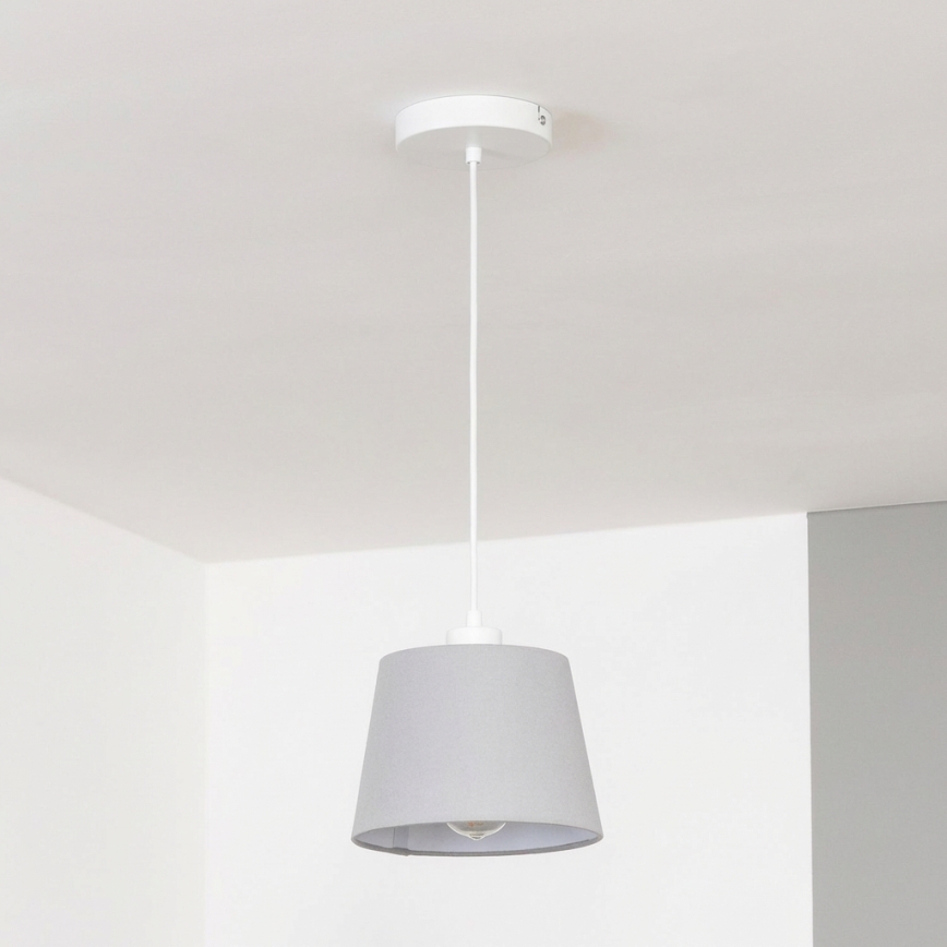 Brilagi - LED hanglamp aan kabel CERIA 1xE27/40W/230V Ø 20,5 cm, grijs