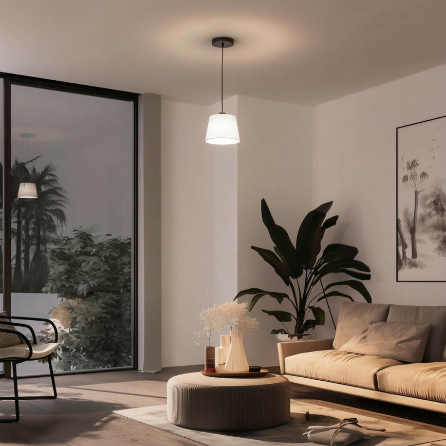 Brilagi - LED-hanglamp aan kabel CERIA 1xE27/40W/230V Ø 20,5 cm wit