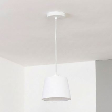 Brilagi - LED-hanglamp aan kabel CERIA 1xE27/40W/230V Ø 20,5 cm wit