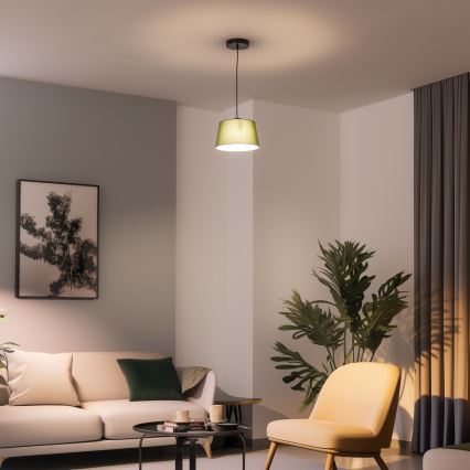 Brilagi - LED hanglamp aan kabel CERIA 1xE27/40W/230V Ø 25 cm groen