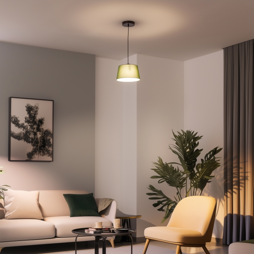 Brilagi - LED hanglamp aan kabel CERIA 1xE27/40W/230V Ø 25 cm groen