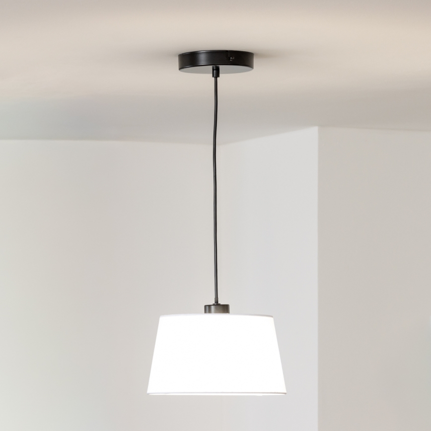 Brilagi - LED-hanglamp aan kabel CERIA 1xE27/40W/230V Ø 25 cm wit