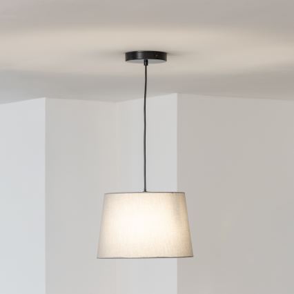 Brilagi - LED-hanglamp aan kabel CERIA 1xE27/40W/230V Ø 30 cm grijs