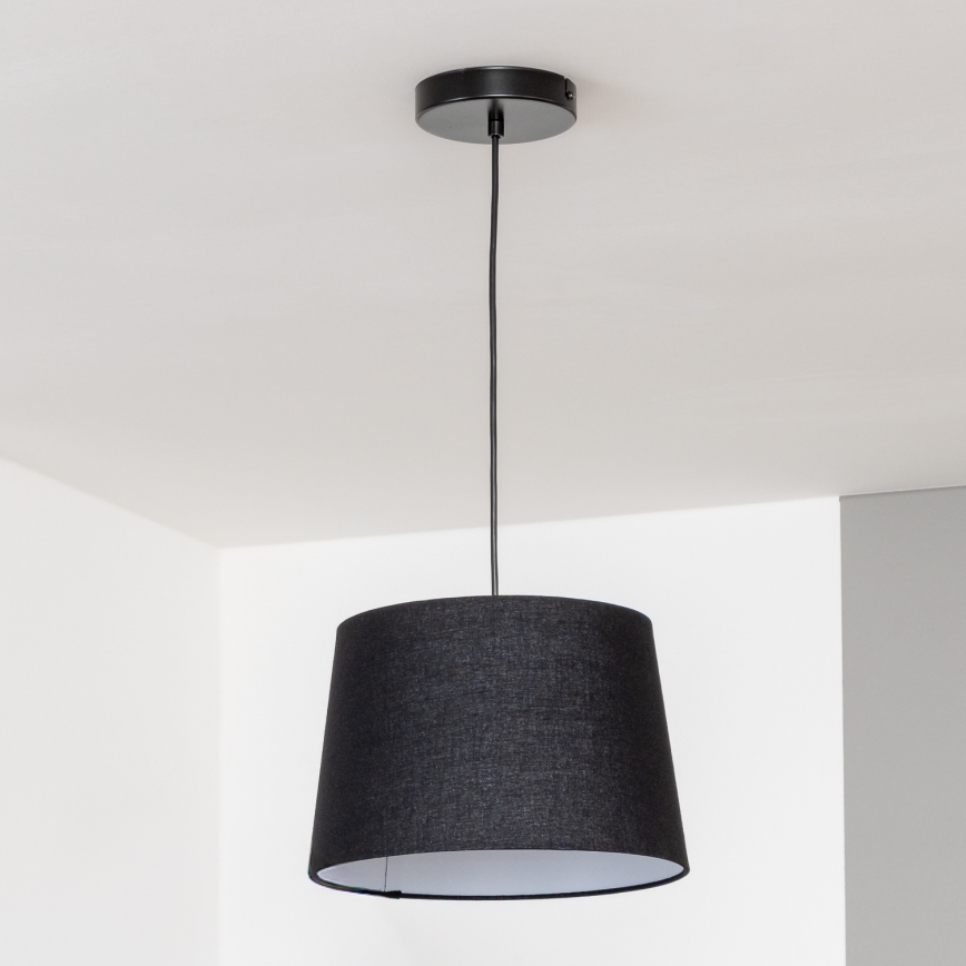 Brilagi - LED-hanglamp aan kabel CERIA 1xE27/40W/230V Ø 30 cm zwart
