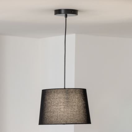 Brilagi - LED-hanglamp aan kabel CERIA 1xE27/40W/230V Ø 30 cm zwart