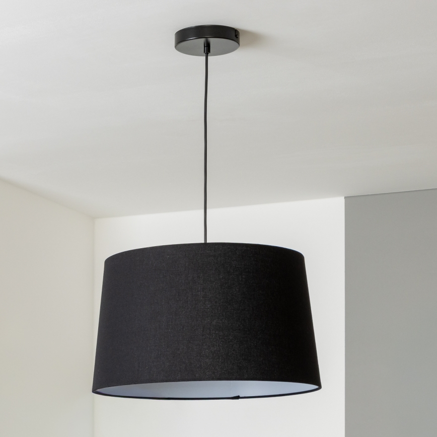 Brilagi - LED-hanglamp aan kabel CERIA 1xE27/40W/230V Ø 45 cm zwart
