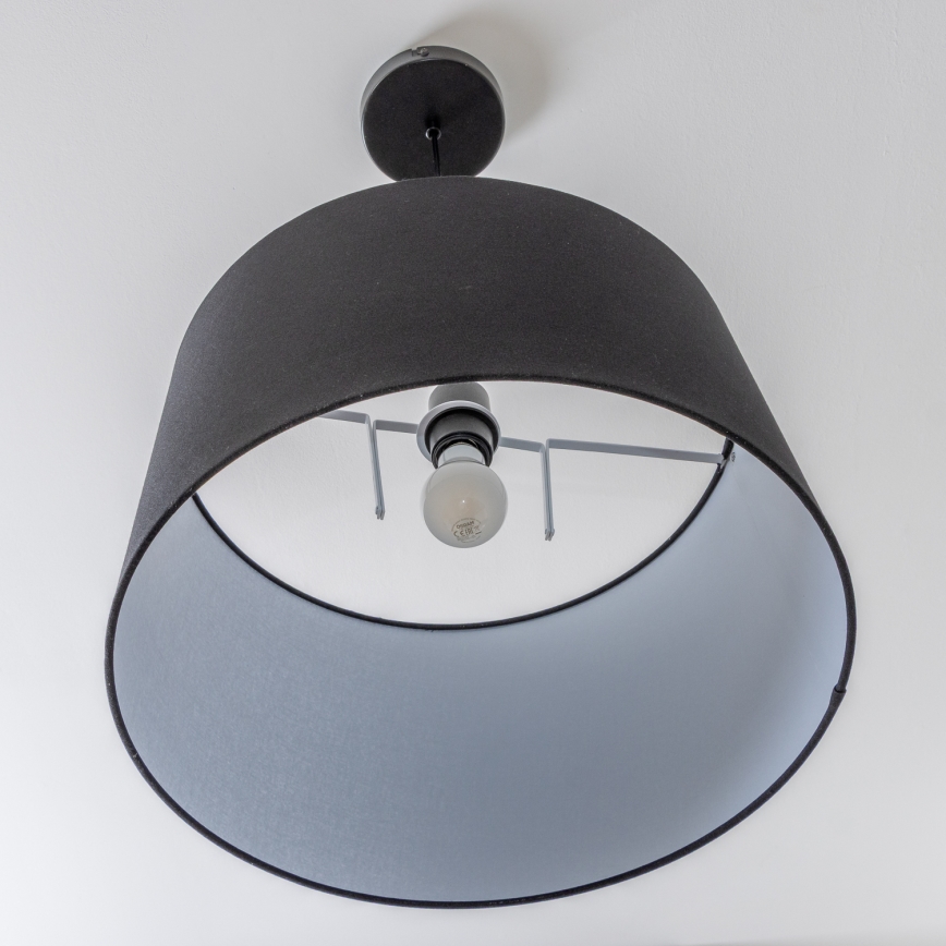 Brilagi - LED-hanglamp aan kabel CERIA 1xE27/40W/230V Ø 45 cm zwart