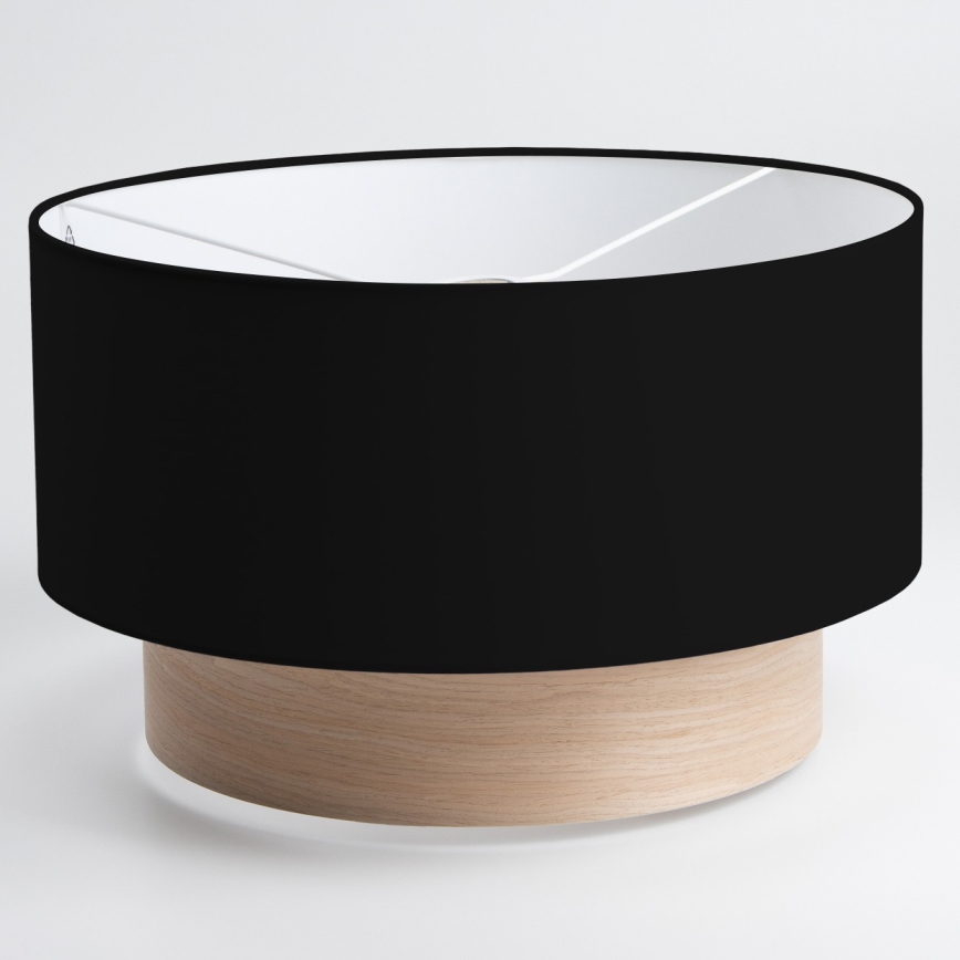 Brilagi - LED-hanglamp aan kabel CERIA 1xE27/40W/230V Ø 50 cm zwart/beige