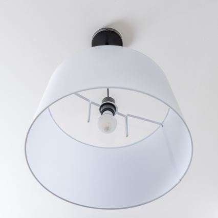 Brilagi - LED hanglamp aan kabel CERIA 1xE27/40W/230V Ø45 cm wit