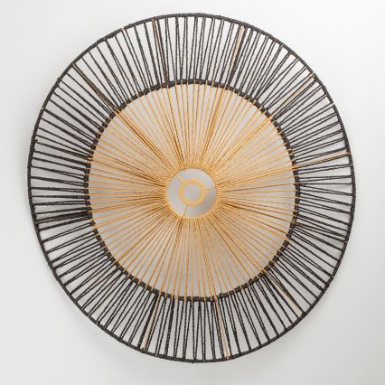 Brilagi - LED-hanglamp aan kabel CERIA BOHO 1xE27/40W/230V pr. 80 cm zwart/bruin