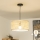 Brilagi - LED-hanglamp aan kabel CERIA BOHO 1xE27/40W/230V Ø 40 cm bamboe