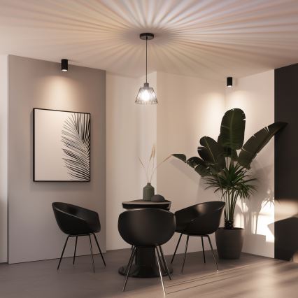 Brilagi - LED-hanglamp aan kabel CERIA WIRE 1xE27/40W/230V Ø 21 cm zwart