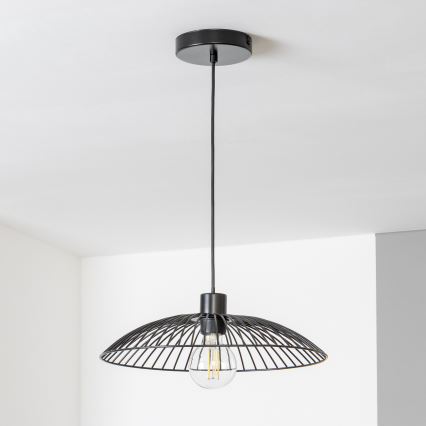 Brilagi - LED-hanglamp aan kabel CERIA WIRE 1xE27/40W/230V Ø 38 cm zwart