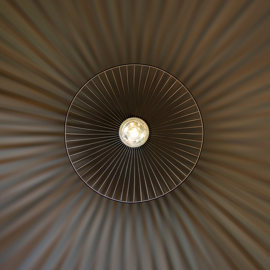 Brilagi - LED-hanglamp aan kabel CERIA WIRE 1xE27/40W/230V Ø 38 cm zwart