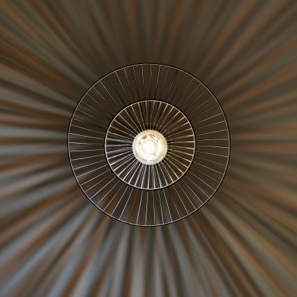 Brilagi - LED-hanglamp aan kabel CERIA WIRE 1xE27/40W/230V Ø 38 cm zwart