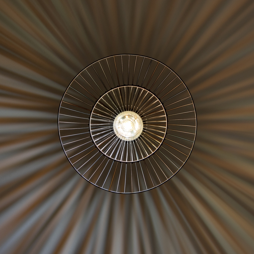 Brilagi - LED-hanglamp aan kabel CERIA WIRE 1xE27/40W/230V Ø 38 cm zwart