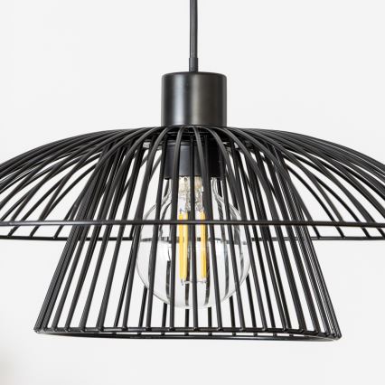 Brilagi - LED-hanglamp aan kabel CERIA WIRE 1xE27/40W/230V Ø 38 cm zwart