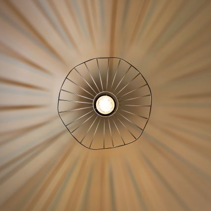 Brilagi - LED-hanglamp aan kabel CERIA WIRE 1xE27/40W/230V Ø 40 cm zwart