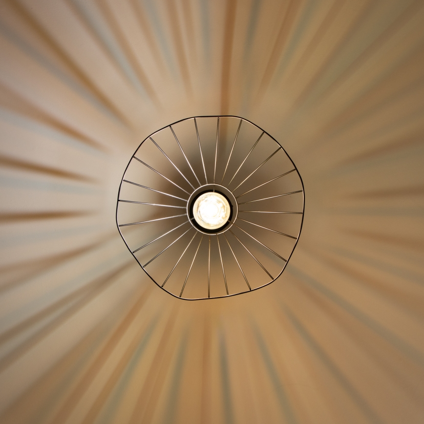 Brilagi - LED-hanglamp aan kabel CERIA WIRE 1xE27/40W/230V Ø 40 cm zwart