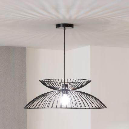 Brilagi - LED-hanglamp aan kabel CERIA WIRE 1xE27/40W/230V Ø 60 cm zwart