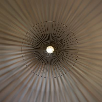 Brilagi - LED-hanglamp aan kabel CERIA WIRE 1xE27/40W/230V Ø 60 cm zwart