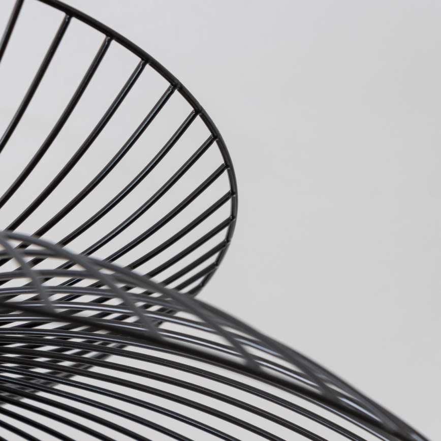 Brilagi - LED-hanglamp aan kabel CERIA WIRE 1xE27/40W/230V Ø 60 cm zwart