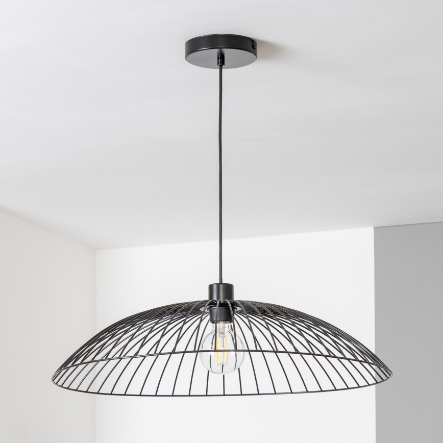 Brilagi - LED hanglamp aan kabel CERIA WIRE 1xE27/40W/230V Ø 60 cm zwart