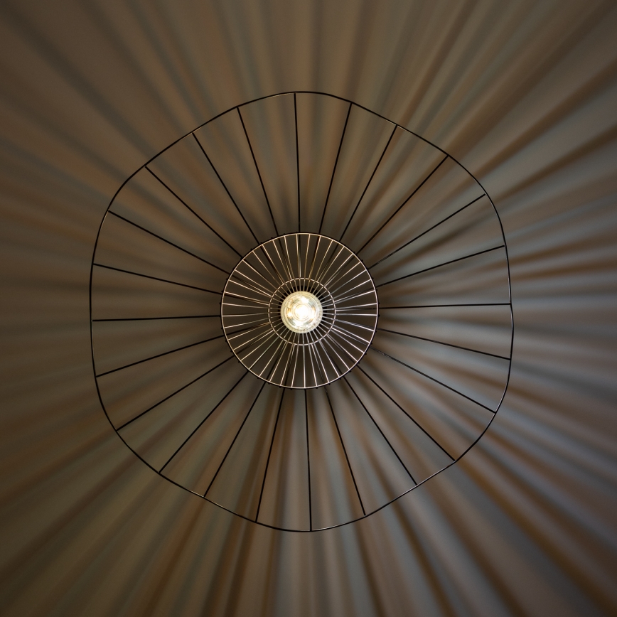 Brilagi - LED-hanglamp aan kabel CERIA WIRE 1xE27/40W/230V Ø 80 cm zwart