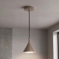 BRILAGI - LED Hanglamp aan kabel CONE SINGLE 1xGX53/15W/230V beige