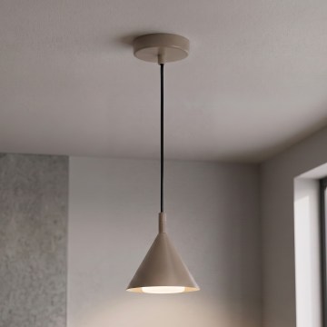 BRILAGI - LED Hanglamp aan kabel CONE SINGLE 1xGX53/15W/230V beige