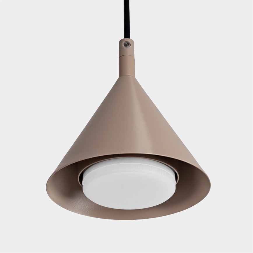 BRILAGI - LED Hanglamp aan kabel CONE SINGLE 1xGX53/15W/230V beige
