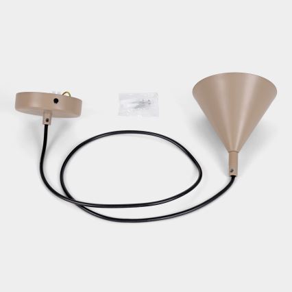BRILAGI - LED Hanglamp aan kabel CONE SINGLE 1xGX53/15W/230V beige
